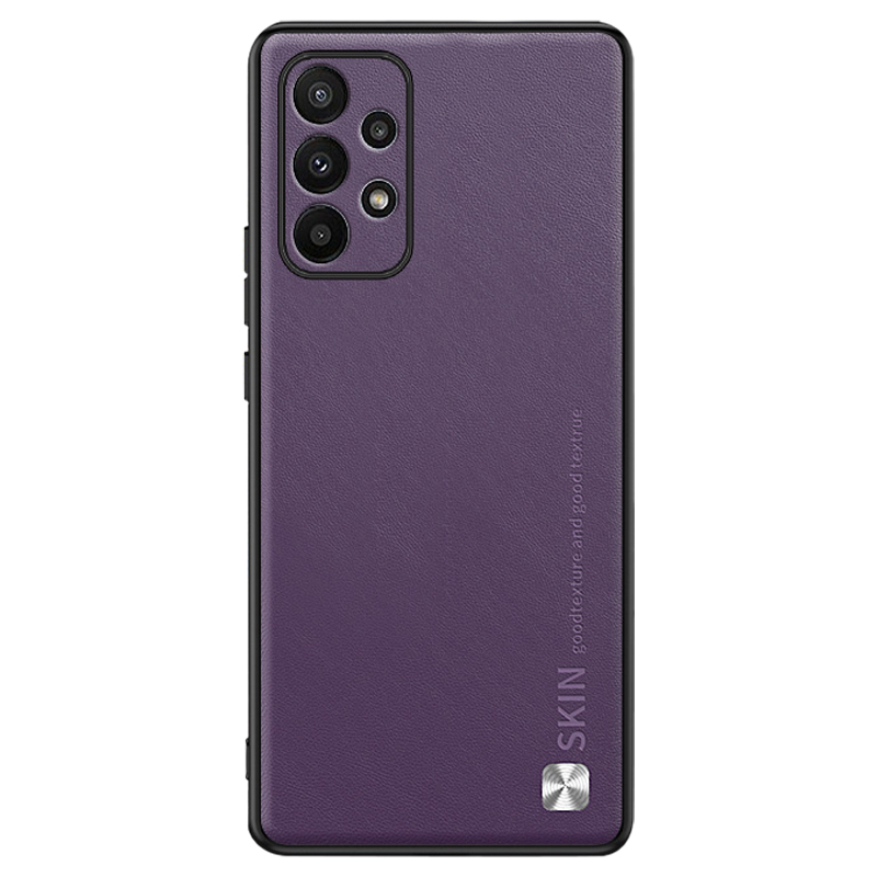 

Telefonabdeckung Für Samsung Galaxy A33 5G PU -leder -pc+tpu -hülle Mit Metalldekoration - Crimson Cherry, Samsung Galaxy A33 5G