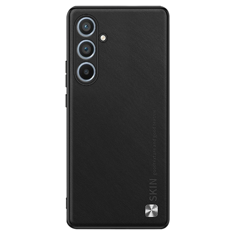 

Metalldekorschale Für Samsung Galaxy A54 5G PU Lederbeschichtete PC+TPU -telefonschutzhülle - Schwarz, Galaxy A54 5G