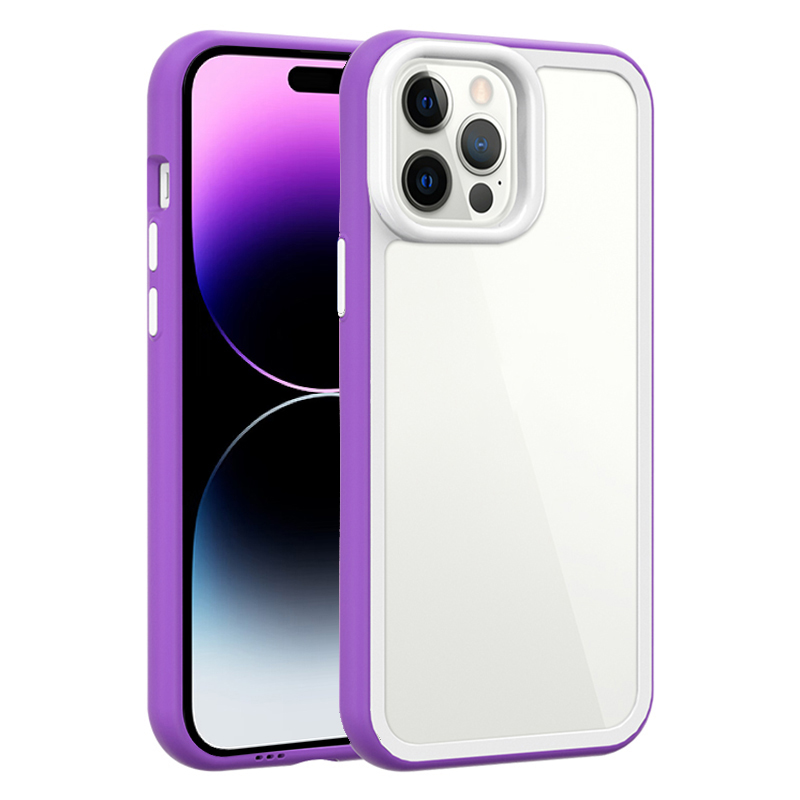 

Für Iphone 14 Pro Acryl Zurück - Lila, iPhone 14 Pro
