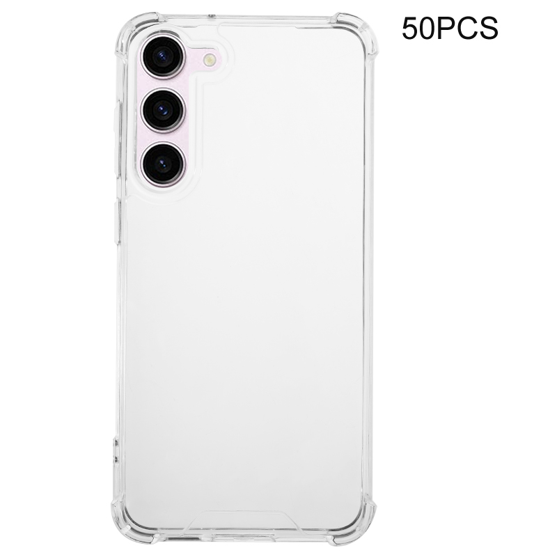 

50pcs Für Samsung Galaxy S23 1,5 mm Acryl+tpu Clear Case Corner Protection Telefonabdeckung, Galaxy S23