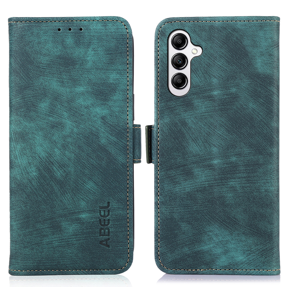

Abeel Für Samsung Galaxy A24 4G Retro Textur Wallet Cover PU Leder Mobiltelefon Ständer Hülle - Grün, Galaxy A24 4G