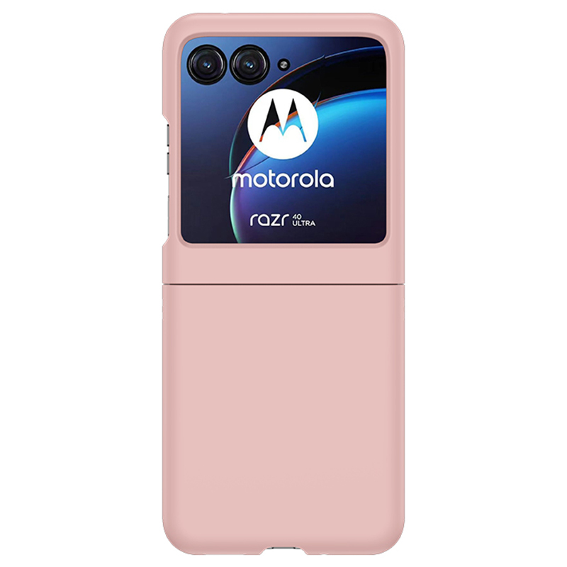 

Für Motorola Razr 40 Ultra 5G Hard PC Phone Case Ultra-dünne Haut-touch-rückdecke - Rosa, Motorola Razr 40 Ultra 5G