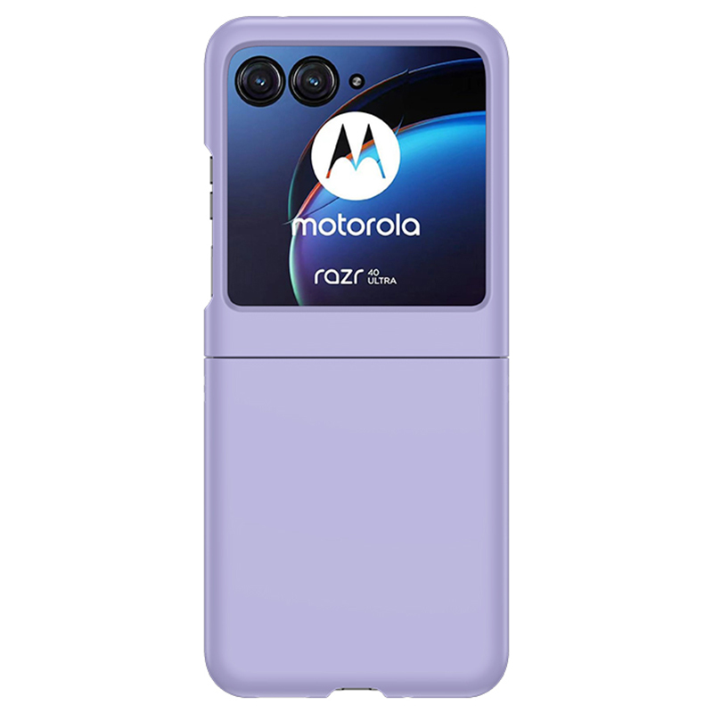 

Für Motorola Razr 40 Ultra 5G Hard PC Phone Case Ultra-dünne Haut-touch-rückdecke - Lila, Motorola Razr 40 Ultra 5G