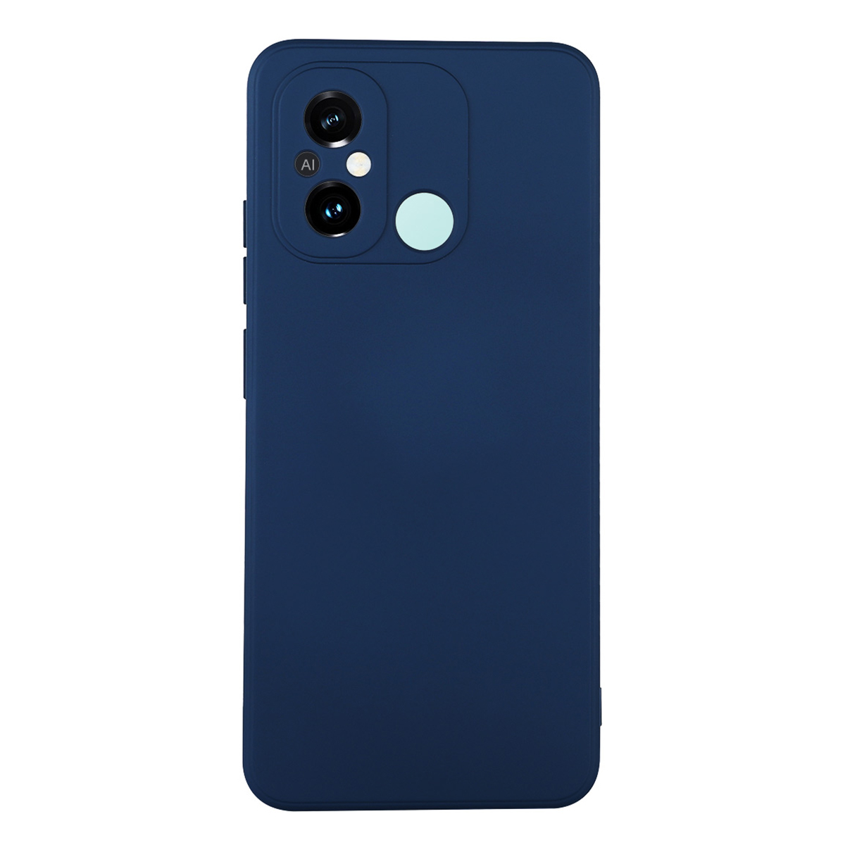 

Enkay Hut Prince Für Xiaomi Poco C55 4G / Redmi 12c 4G Flüssigsiegel -silikon -hülle Gerade Kantenschutz Telefonabdeckung - Dunkelblau, Xiaomi Poco C55 4G