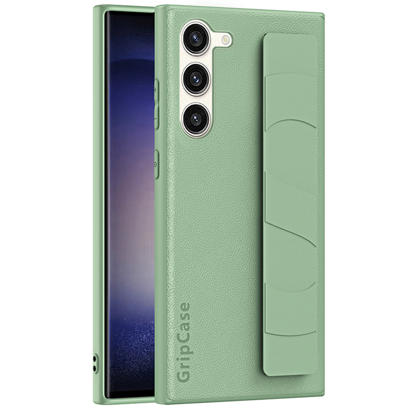 

Für Samsung Galaxy S23 Litchi Textur PU -leder -pc+tpu Back Case Armband Telefonabdeckung - Grün, Galaxy S23