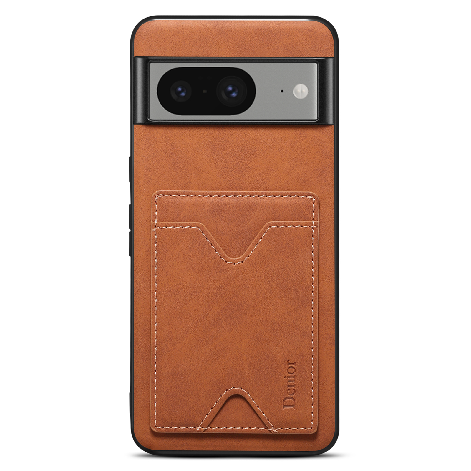 

Denior Für Google Pixel 8 Mobilfunkkoffer Pu-lederbeschichtete Tpu-anti-drop - Braun, Google Pixel 8