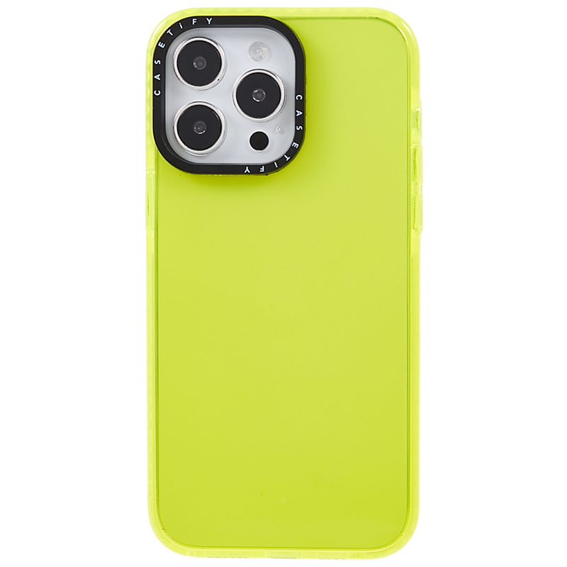 

Für Iphone 13 Pro Max. 6,7 Zoll PC+TPU -hülle Drop Resistant Clear Phone Back Protector Deckung - Transparent Gelb, iPhone 13 Pro Max