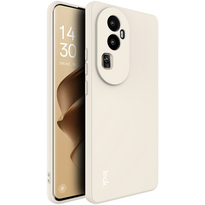 

IMAK Uc-4-serie Für Oppo Reno10 5G Straight Edge Phone Case Tpu-schutzschutzabdeckung - Weiss, Oppo Reno10 (China) 5G