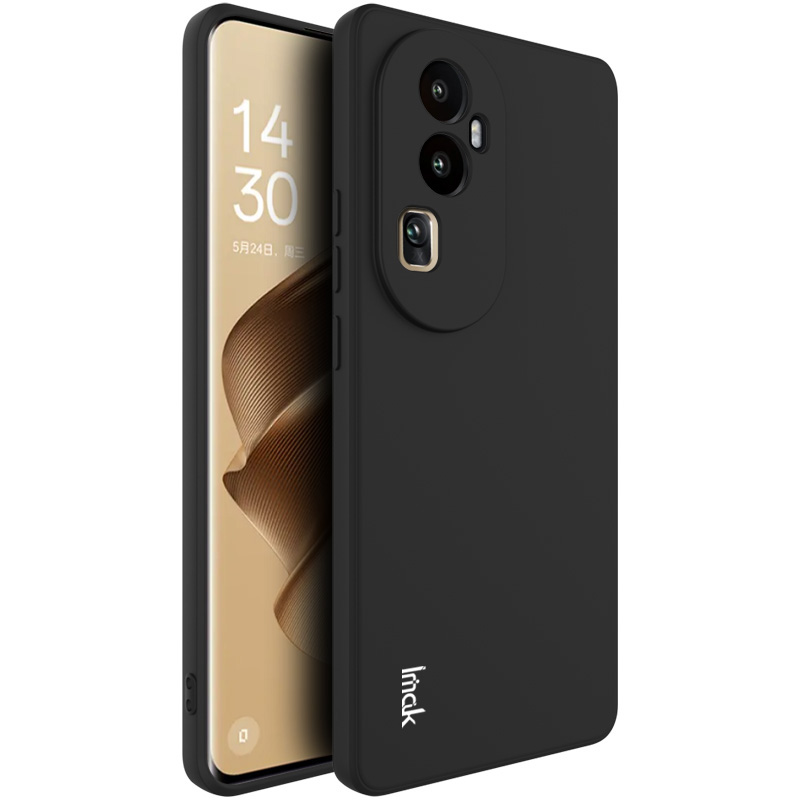 

IMAK Uc-4-serie Tpu-schutzhülle Für Oppo Reno10 Pro 5G Straight Edge Phone Case - Schwarz, Oppo Reno10 Pro (China) 5G