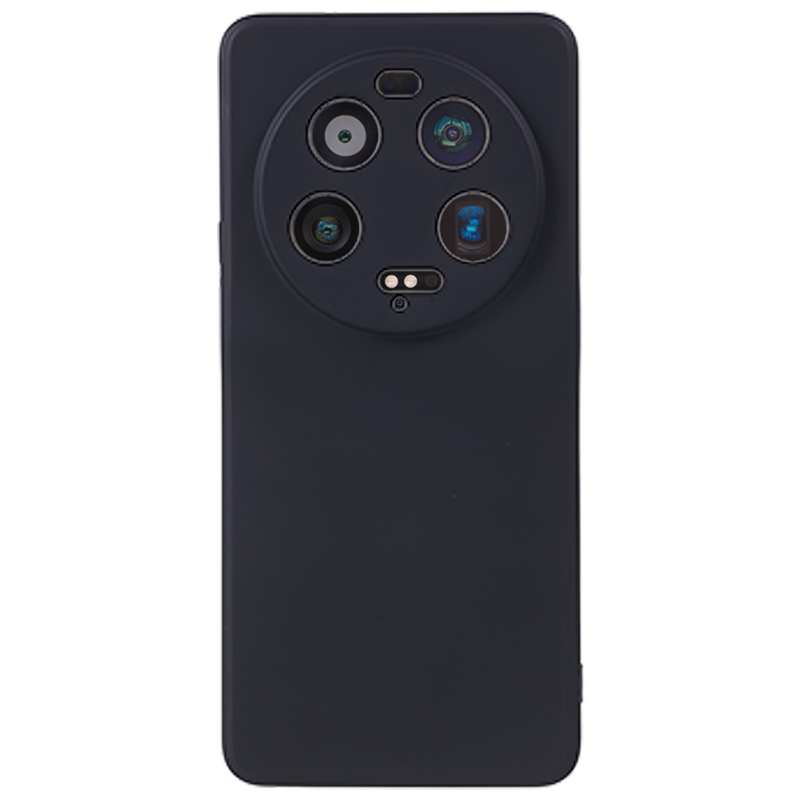 

Für Xiaomi 13 Ultra-faserfasern Weiche Tpu-hülle Anti-kratzer-gummi-telefonabdeckung - Schwarz, Xiaomi 13 Ultra