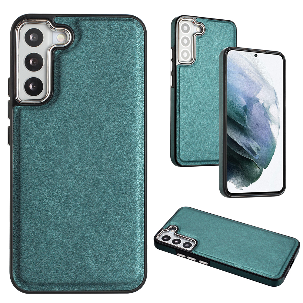 

YB Lederbeschichtungsreihe-6 Für Samsung Galaxy S23+ Handypuse PU Leder+ Tpu Anti-drop-abdeckung - Grün, Galaxy S23+