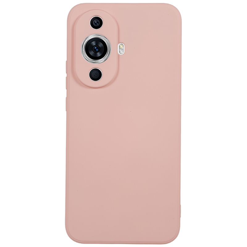 

Für Huawei Nova 11 Faserfaser Telefonhülle Candy Color Gummierte TPU -rückdecke - Rosa, Huawei nova 11