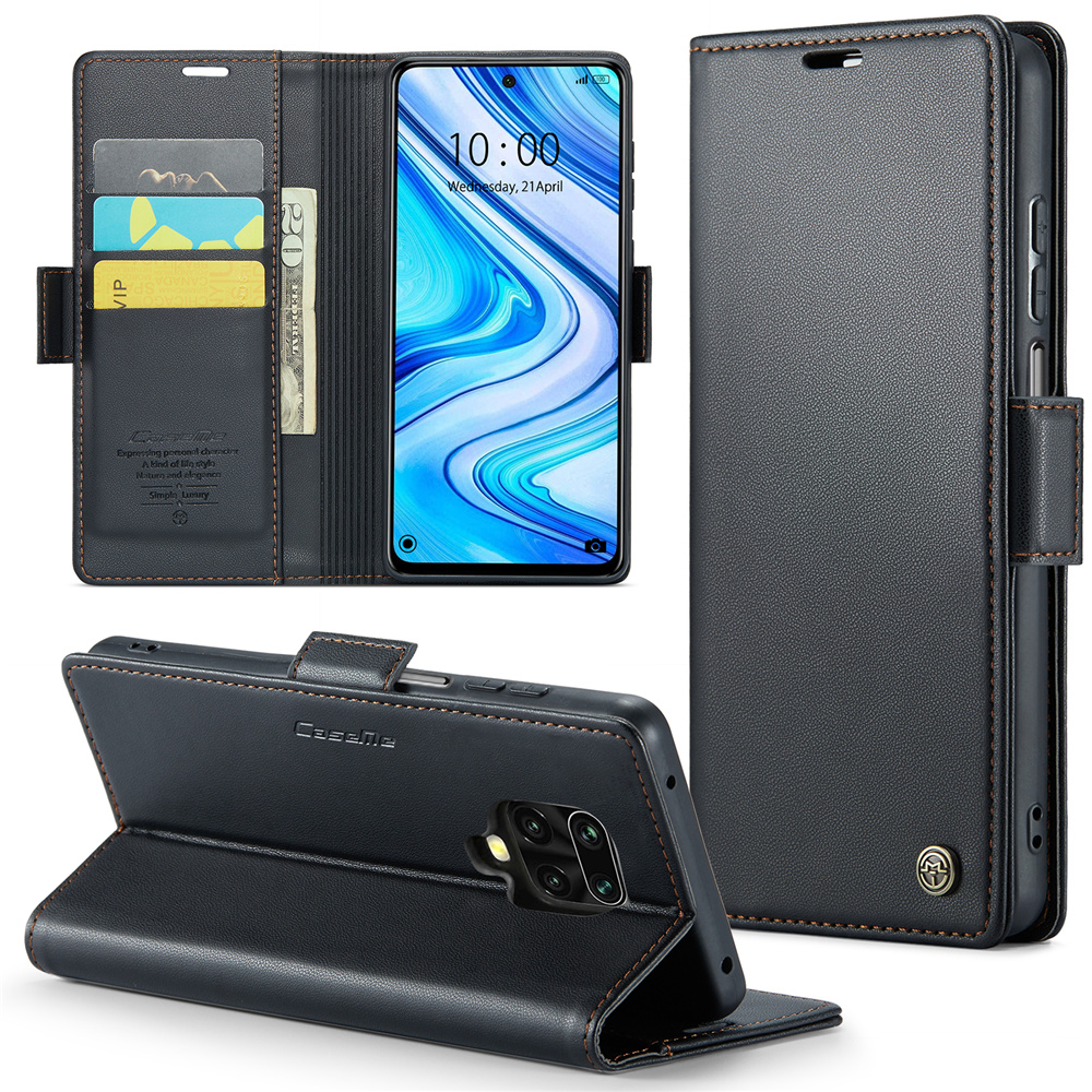 

Caseme 023 -serie Für Xiaomi Redmi Note 9s 4g / Anmerkung 9 Pro 4g / Anmerkung 9 Pro Max - Schwarz, Xiaomi Redmi Note 9S 4G