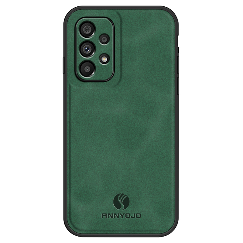 

Annyojo Für Samsung Galaxy A33 5G PU Leder+pc+tpu-abdeckung Magnetischer Autohalterung Anti-drop-telefonhülle - Grün, Samsung Galaxy A33 5G