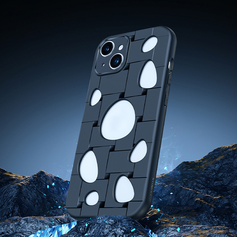 

Xundd Für Iphone 14 Soft TPU Phone Case Wärmeableitungslöcher Drop-proof-rückenabdeckung - Schwarz, iPhone 14