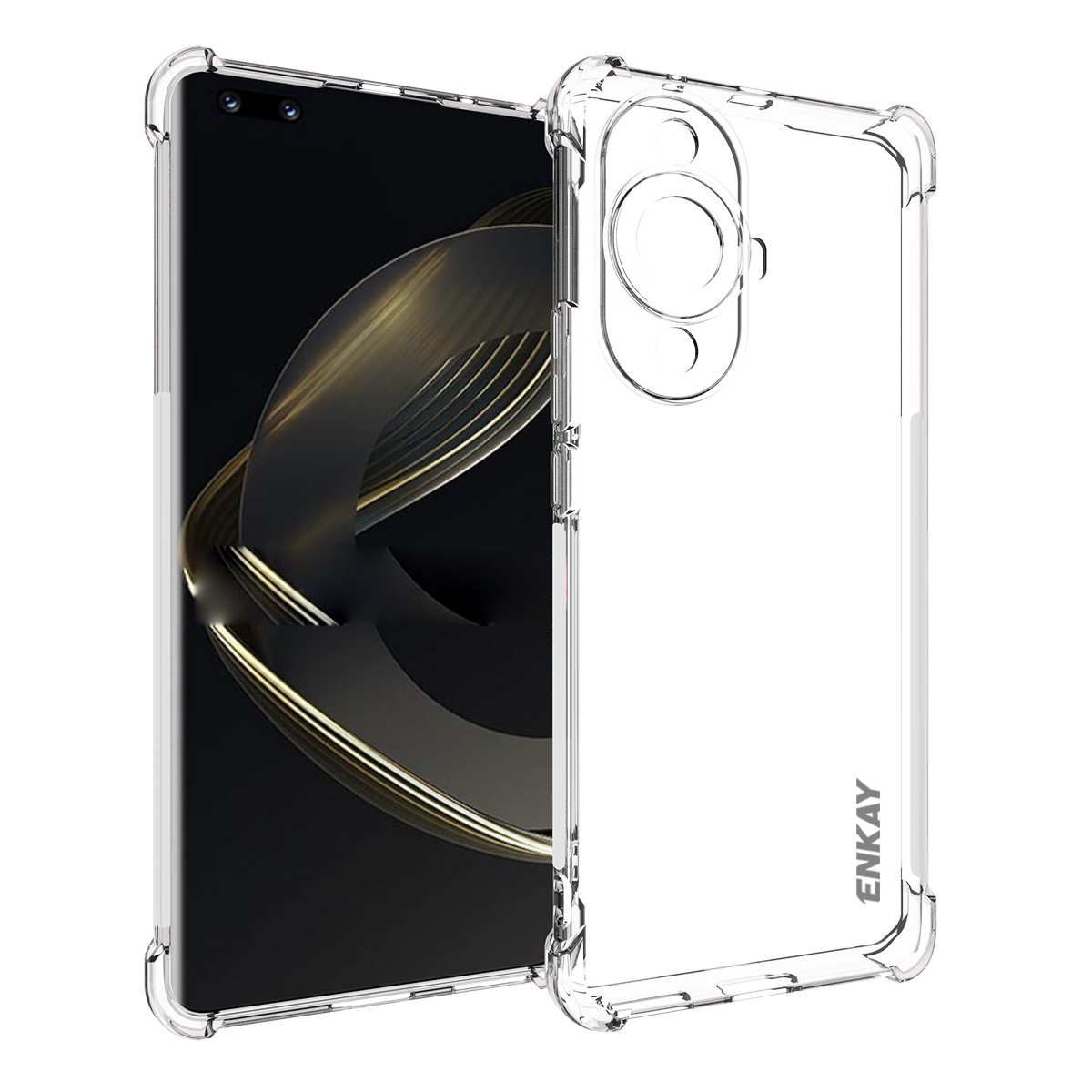 

Enkay Hut Prince Für Huawei Nova 11 Pro / 11 Ultra-mobiltelefonhülle Anti-rutsch-streifenkante Clear Telefonabdeckung, Huawei nova 11 Pro