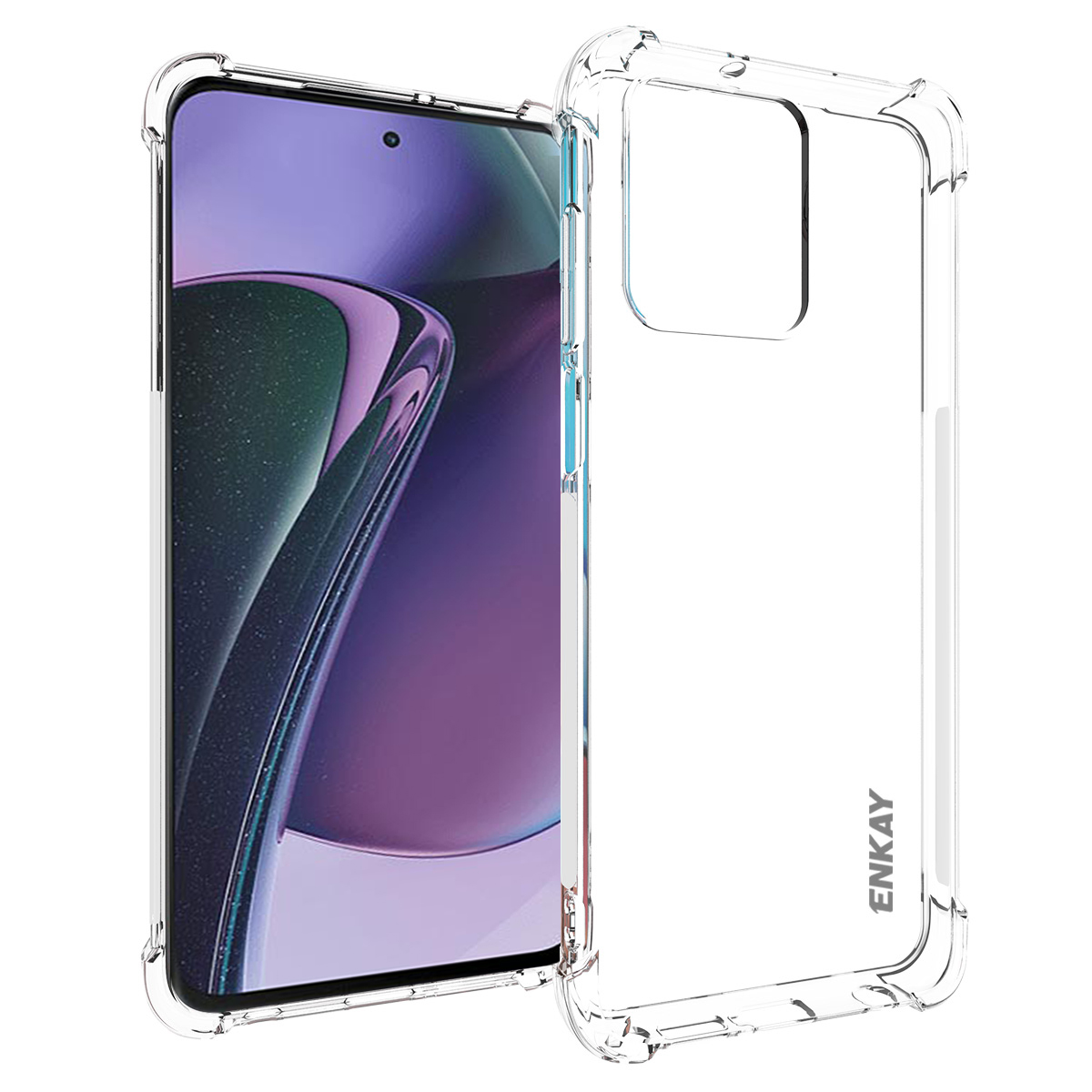 

Enkay Hut Prince Für Motorola Moto G Stylus 5G (2023) Tpu-telefonkoffer Clear Anti-slip Strip Edge Smartphone-shellabdeckung, Motorola Moto G Stylus 5G (2023)