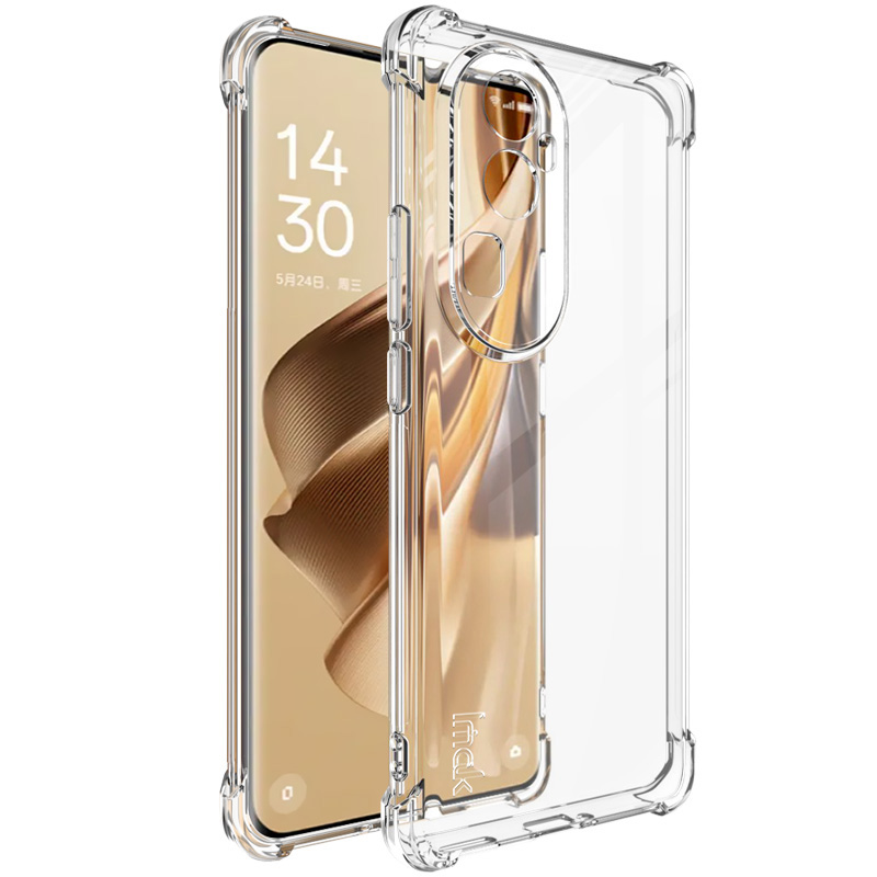 

IMAK Für Oppo Reno10 5G Clear Phone Case Drop-proof-soft-tpu-rückzugabdeckung - Transparent, Oppo Reno10 (China) 5G