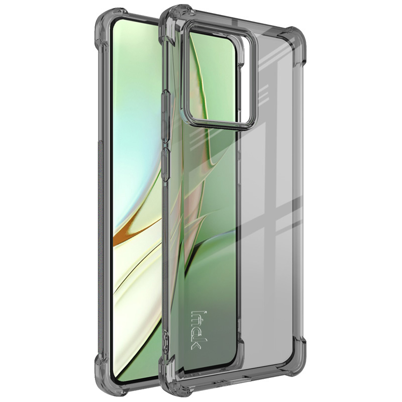 

IMAK Für Motorola Edge 40 5G Clear TPU Telefonabdeckung Airbag Anti-drop-telefon Zurück - Transparent Schwarz, Motorola Edge 40 5G
