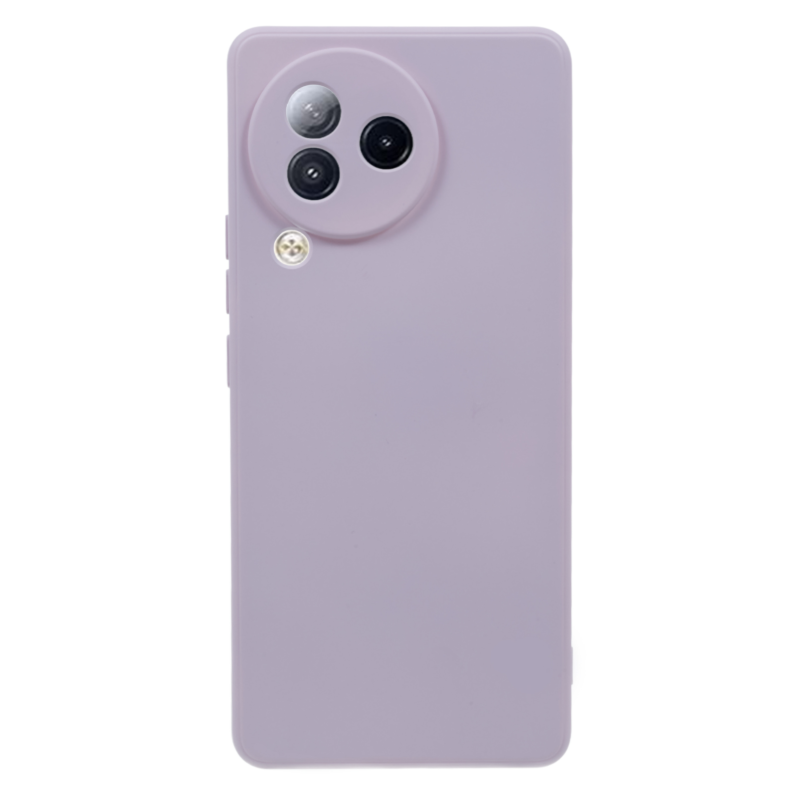 

Für Xiaomi Civi 3 5G Soft TPU Phone Hülle Faserfasern Süßigkeiten Farbe Gummiertes Telefonabdeckung - Lila, Xiaomi Civi 3 5G