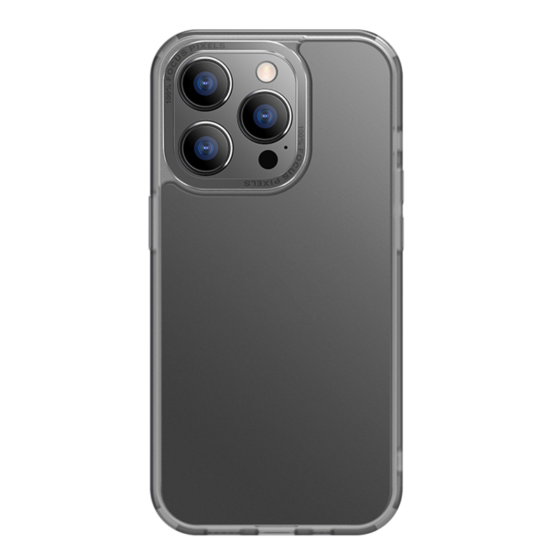

X-level Für Iphone 14 Pro Max Matte Phone Hülle Metall-objektivrahmen Tpu+pc-telefonschutzabdeckung - Schwarz, iPhone 14 Pro Max
