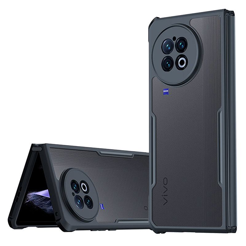 

Xundd Für Vivo X Fold2 Acryl+tpu-telefonabdeckung Anti-drop-schutz Telefonfall - Schwarz / Lasertextur, vivo X Fold2