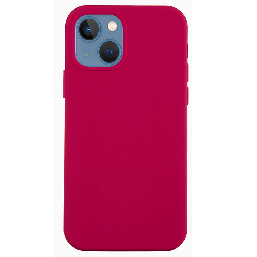

Für Iphone 15 Flexible Flüssig-silikon-telefonhülle Weichverkleidung Anti-drop-abdeckung - Rose, iPhone 15
