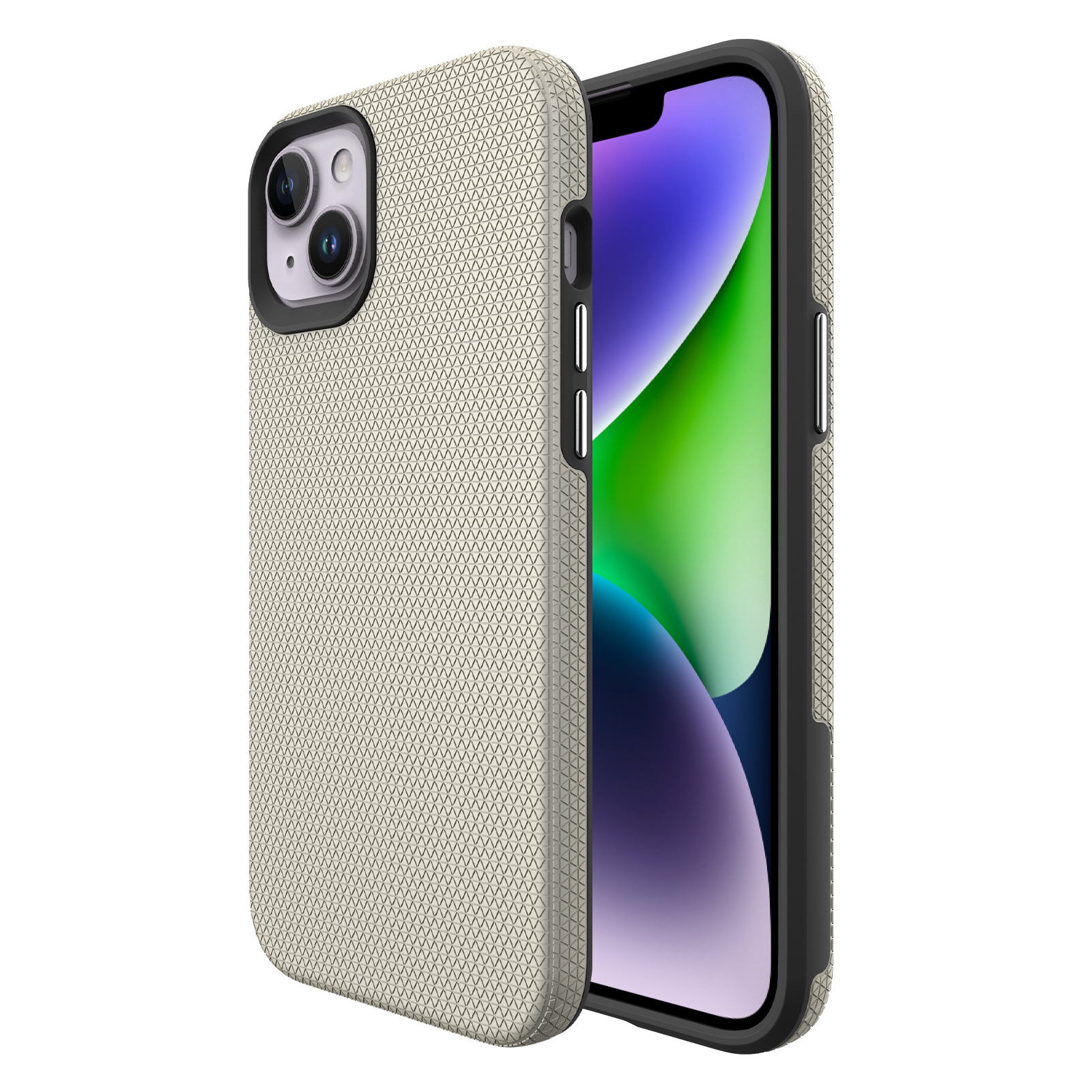 

Vier Ecke Anti-drogen-telefonhülle Für Iphone 15, Tpu+pc-schutzhilfe - Gold, iPhone 15
