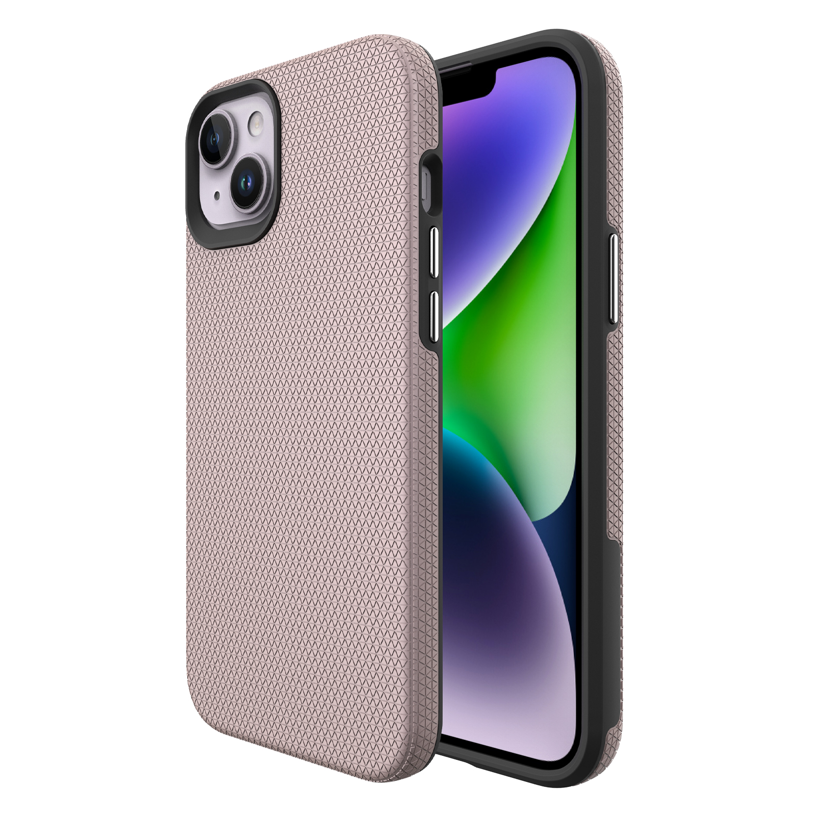 

Vier Ecke Anti-drogen-telefonhülle Für Iphone 15, Tpu+pc-schutzhilfe - Roségold, iPhone 15