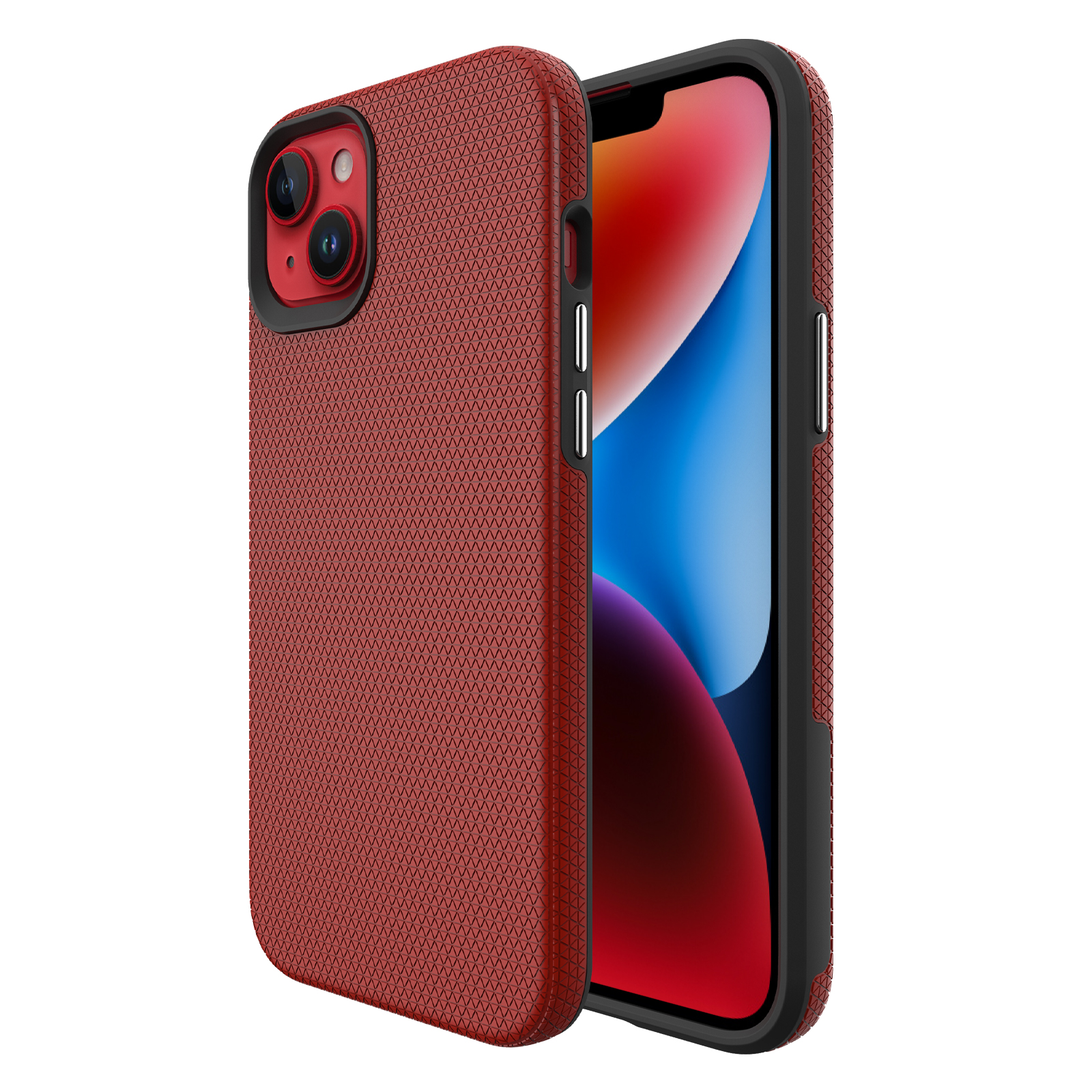 

Anti-kratzer-telefonhülle Für Iphone 15 Plus, TPU+PC Dual Layer Drop-proof-telefonabdeckung - Rot, iPhone 14 Plus
