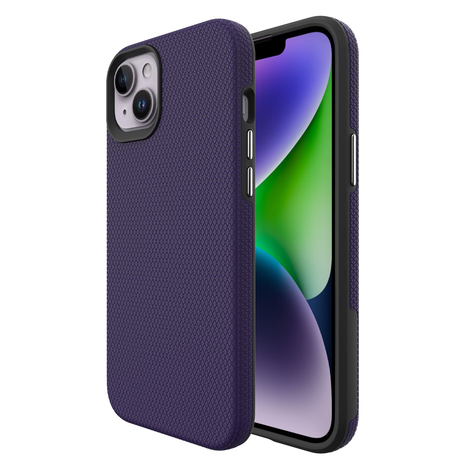 

Anti-kratzer-telefonhülle Für Iphone 15 Plus, TPU+PC Dual Layer Drop-proof-telefonabdeckung - Lila, iPhone 14 Plus