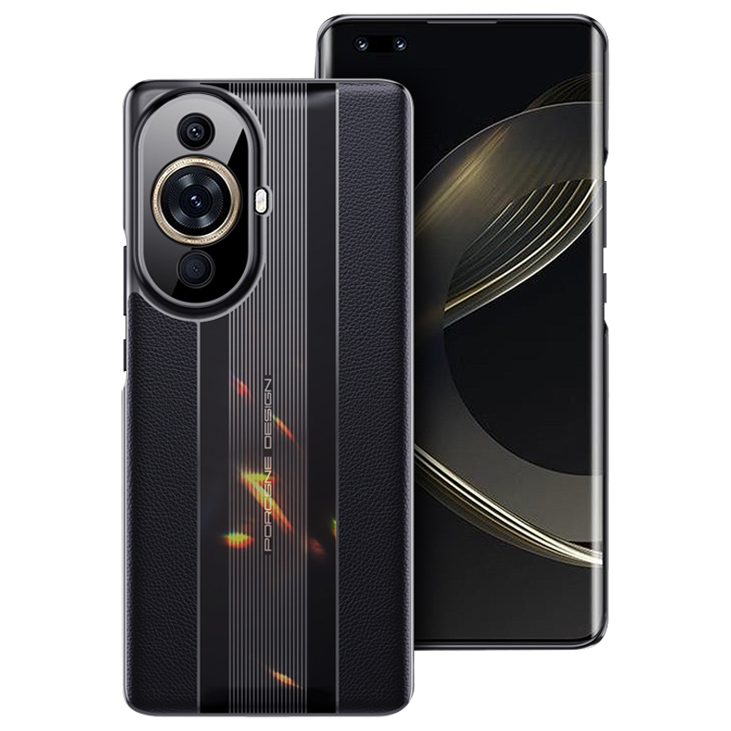 

Für Huawei Nova 11 Pro / Nova 11 Ultra Anti-fall-fall-pu-leder-pc-telefonabdeckung Telefonhülle - Schwarz, Huawei nova 11 Pro