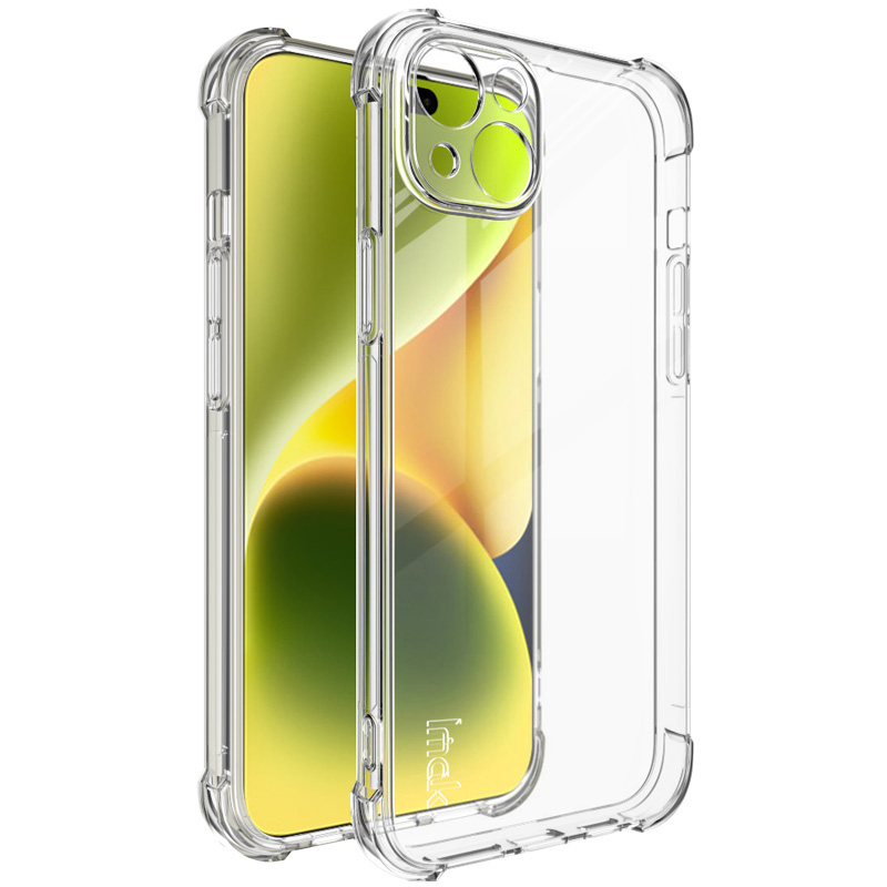 

IMAK Anti-scratch-telefonhülle Für Iphone 15, Ultra Clear Rückenabdeckung Flexible Tpu-telefonabdeckung - Transparent, iPhone 15