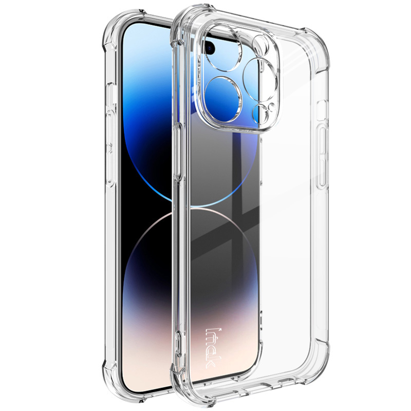 

IMAK Für Iphone 15 Pro Anti-scratch Super Clear Rückenabdeckung Soft Tpu-telefonhülle - Transparent, iPhone 15 Pro