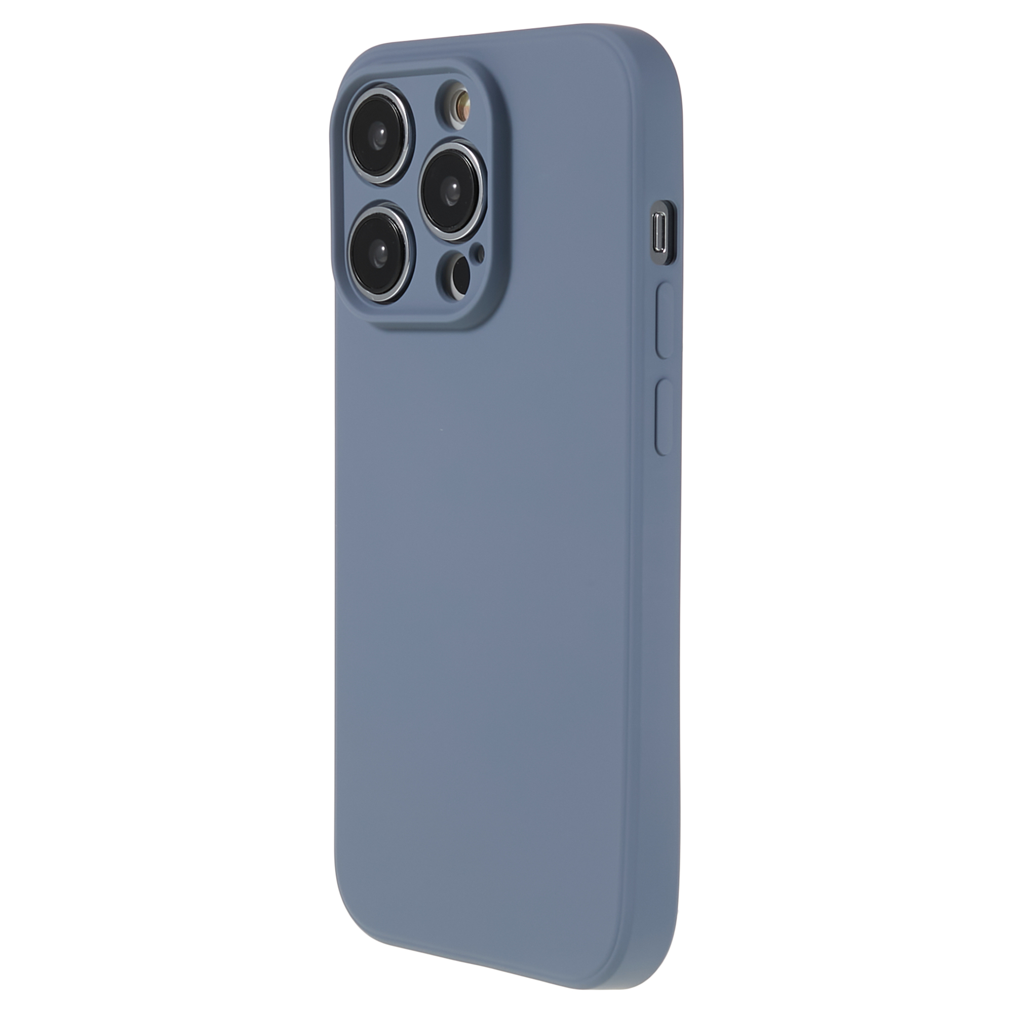 

Bonbonfarbenschale Für Iphone 15 Pro Max Soft TPU Telefon Hülle Faserfaserfaserfaserfaserfaserabdeckung - Lavendelgrau, iPhone 15 Pro Max