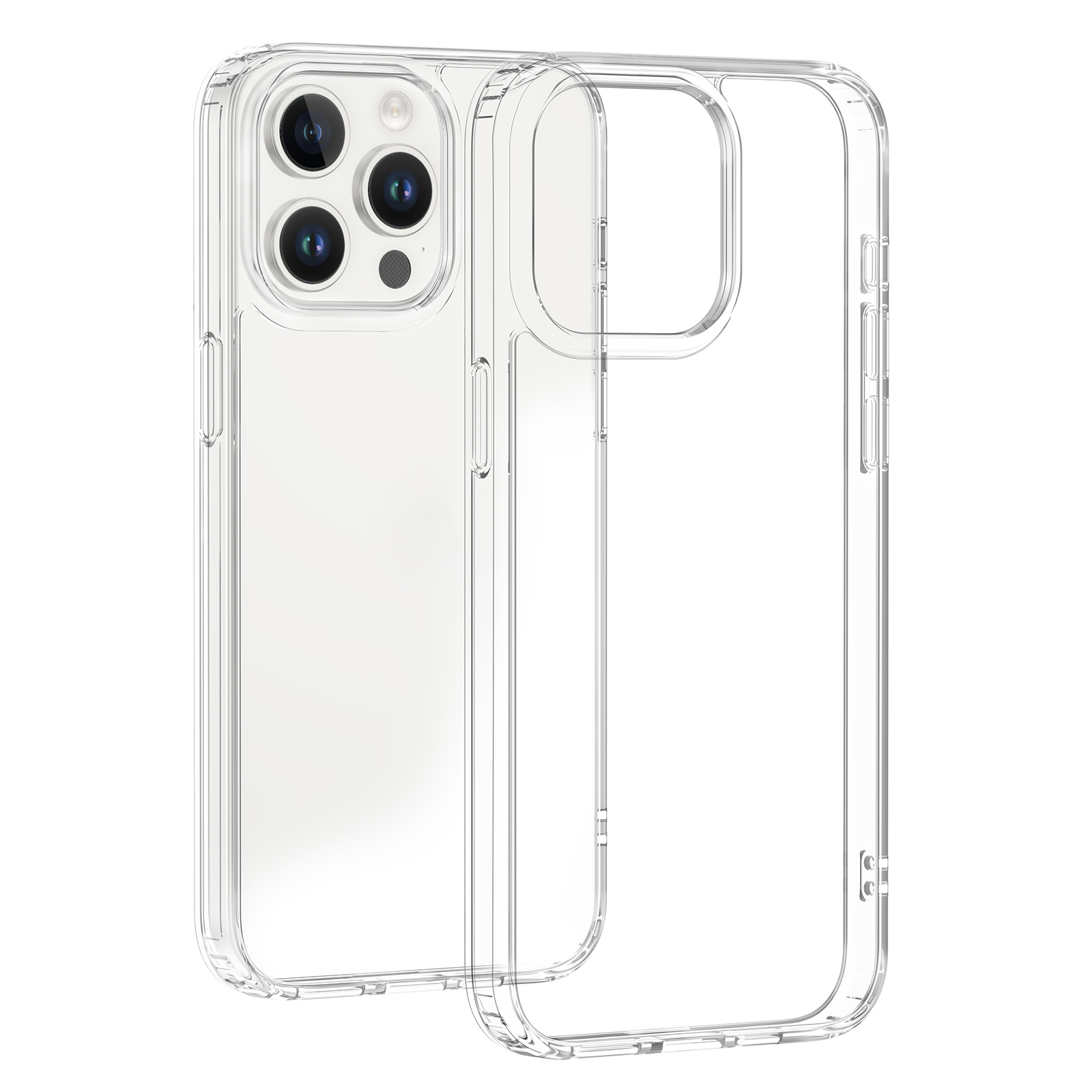 

Leeu Design Für Iphone 15 Pro Max Transparentes Handy -hülle Staubdes Acryl+tpu -telefonabdeckung, iPhone 15 Pro Max