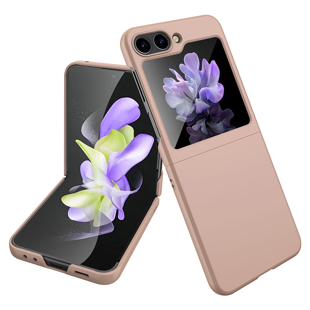 

Für Samsung Galaxy Z Flip5 5G Ultra Thin Hard PC Phone Case Gummierte Schutzabdeckung - Roségold, Galaxy Z Flip5 5G