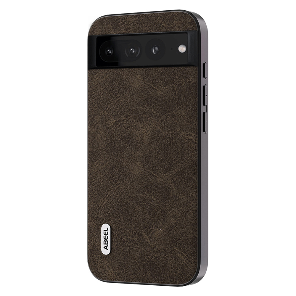 

ABEEL Stockfort Cose Für Google Pixel 8 Pru PU Leder+pc+tpu Litchi Textur Telefonabdeckung - Khaki, Google Pixel 8 Pro