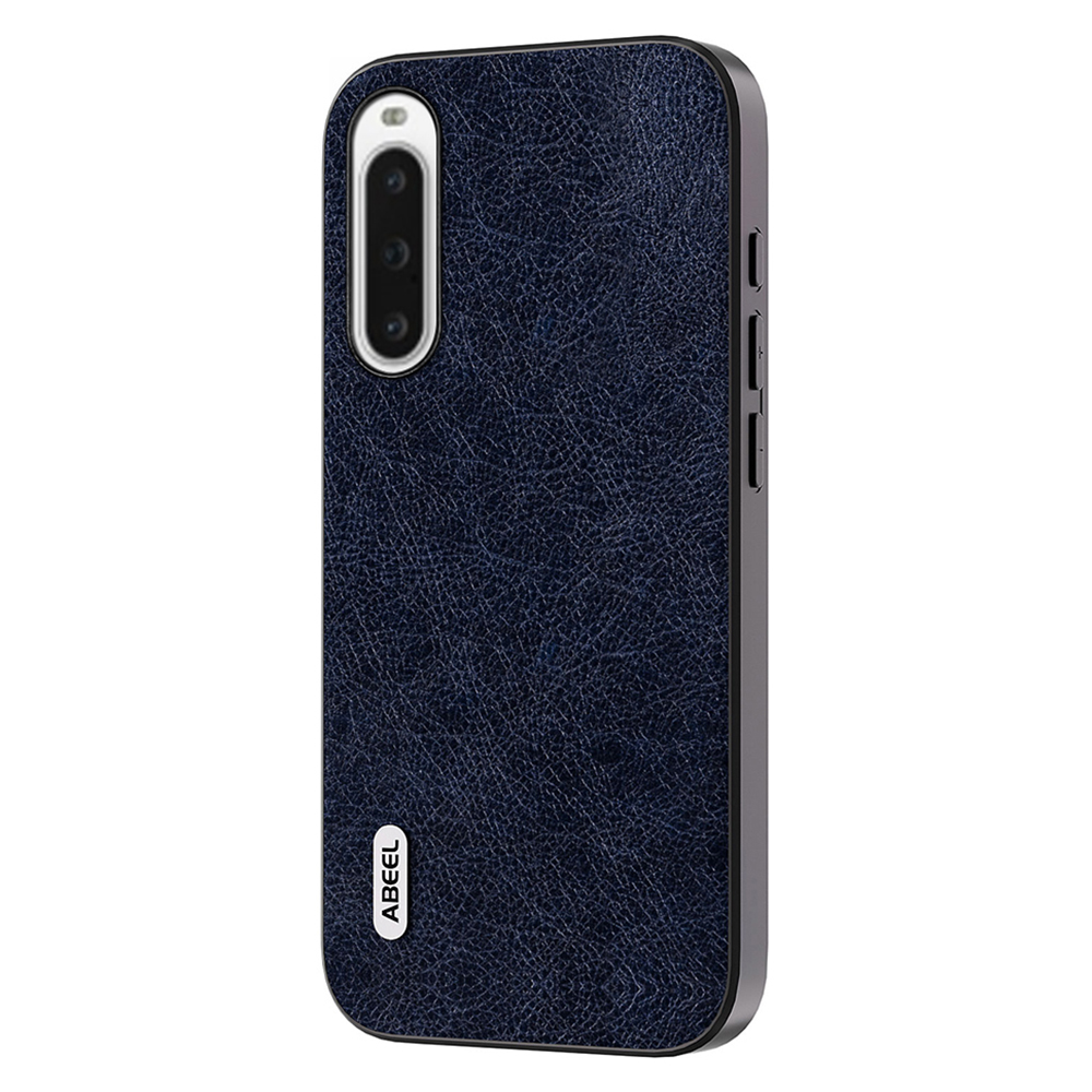 

Abeel Für Sony Xperia 10 IV 5G Vintage Phone Hülle PU Lederbeschichtete TPU+PC Litchi Texturabdeckung - Blau, Sony Xperia 10 IV 5G