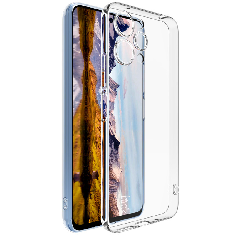 

IMAK Ux-5-serie-telefonkoffer Für Xiaomi Redmi 12 4G Anti-kratzer Transparenter Tpu-abdeckung, Xiaomi Redmi 12 4G
