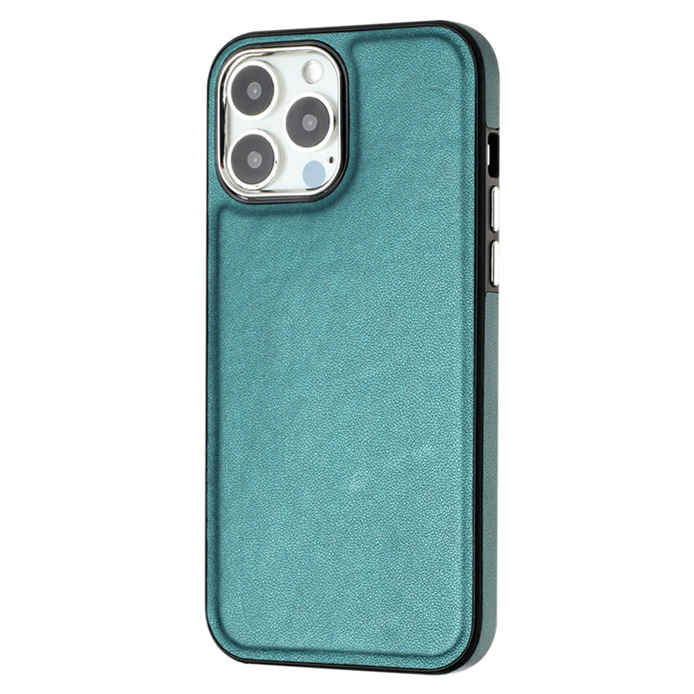 

YB Lederbeschichtung Serie-6 Für Iphone 15 Pro Anti-drop-abdeckung PU Leder Beschichtetes Tpu-mobiltelefongehäuse - Grün, iPhone 15 Pro