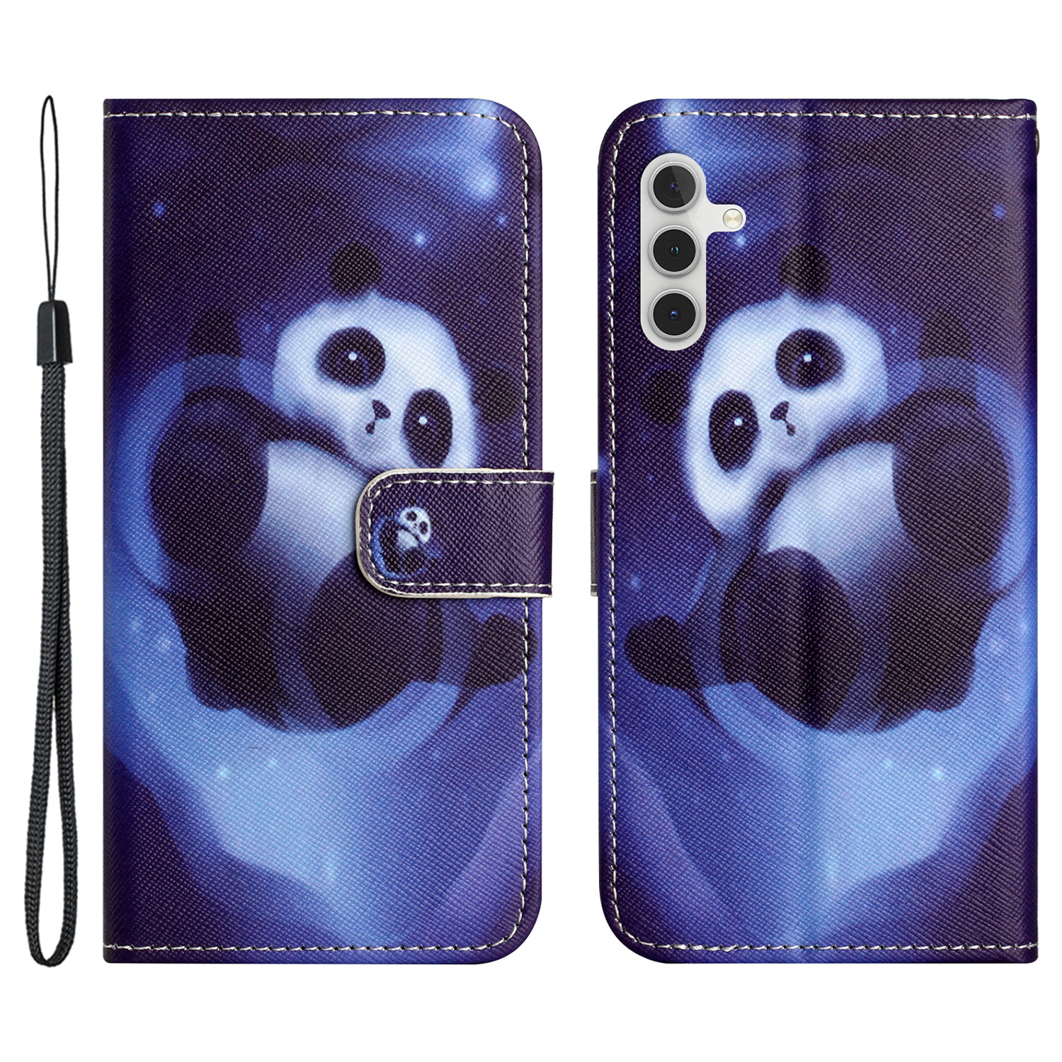 

Für Samsung Galaxy S23 fe 3D Muster Druckstill - Panda, Galaxy S23 FE