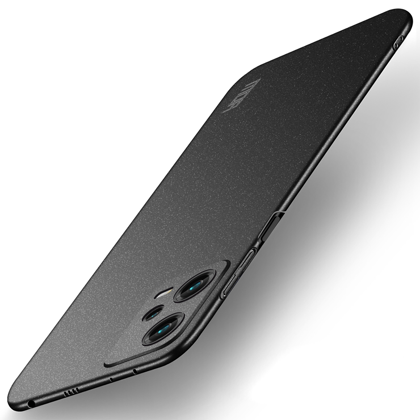 

MOFI Shield Mattes Serie Für Xiaomi Redmi Note 12 Pro 5G Matt PC Phone Case Anti-kratzer-telefonabdeckung - Schwarz, Xiaomi Redmi Note 12 Pro 5G