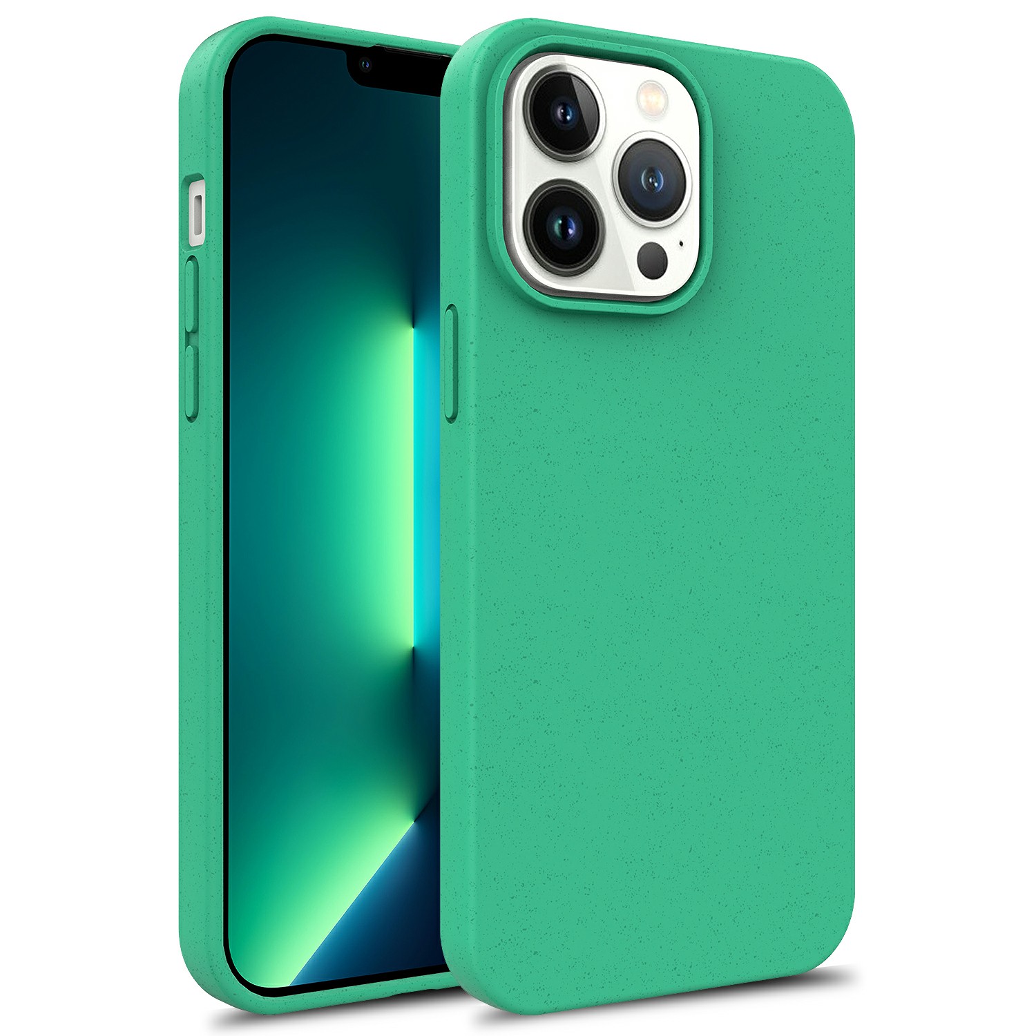 

Für Das Iphone 15 Pro Starry Sky Series Matte Telefon Deckung Weizenstroh+tpu Umweltfreundlich Zurück - Grün, iPhone 15 Pro
