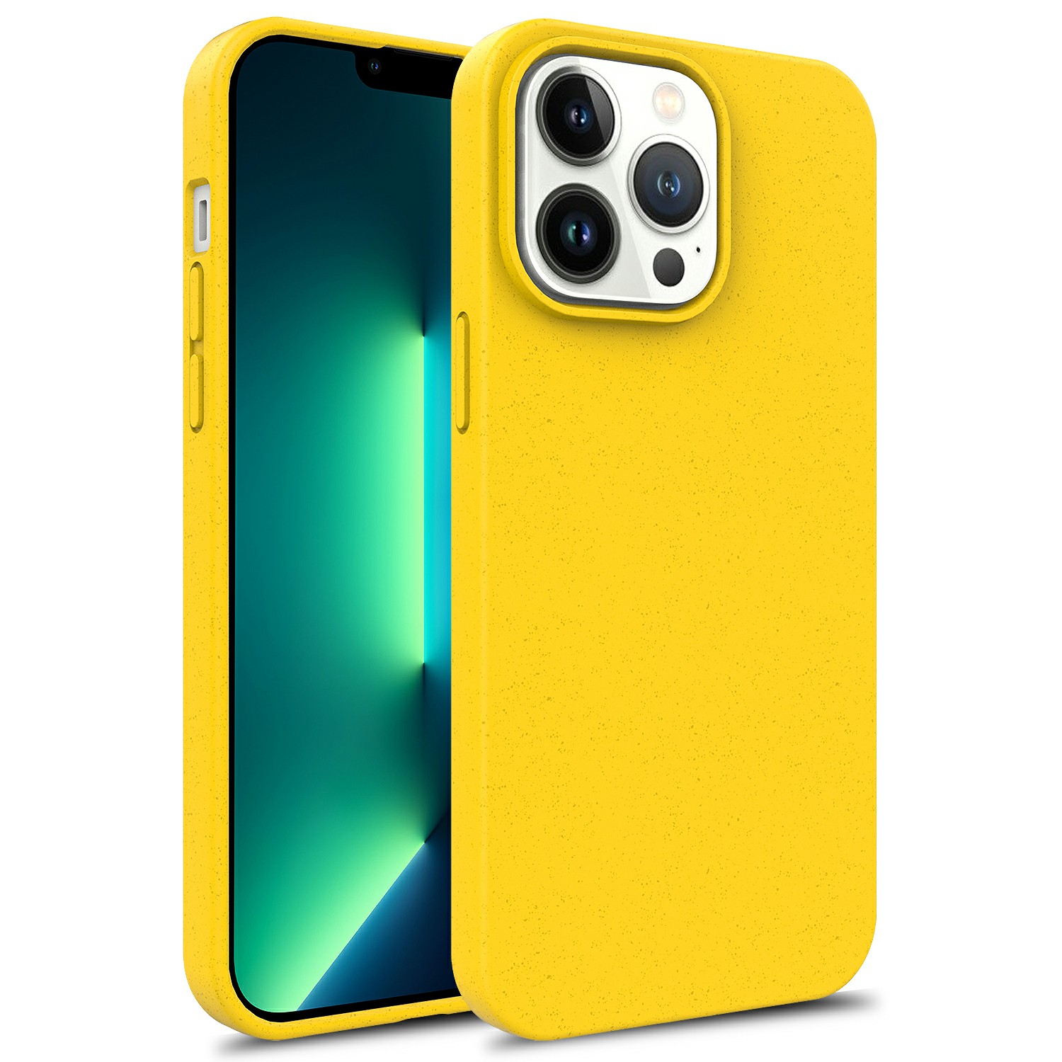 

Für Das Iphone 15 Pro Starry Sky Series Matte Telefon Deckung Weizenstroh+tpu Umweltfreundlich Zurück - Gelb, iPhone 15 Pro