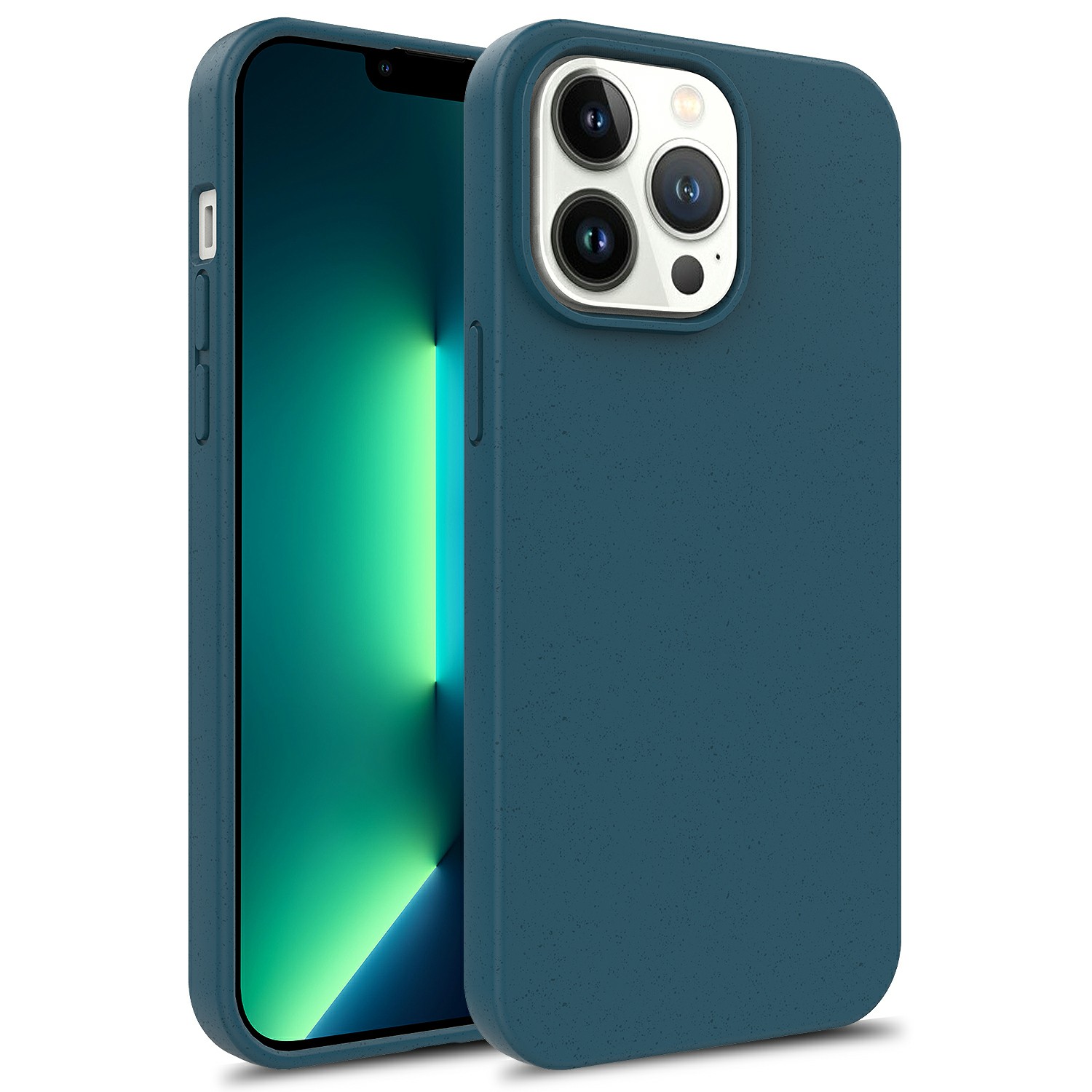 

Für Das Iphone 15 Pro Starry Sky Series Matte Telefon Deckung Weizenstroh+tpu Umweltfreundlich Zurück - Blau, iPhone 15 Pro
