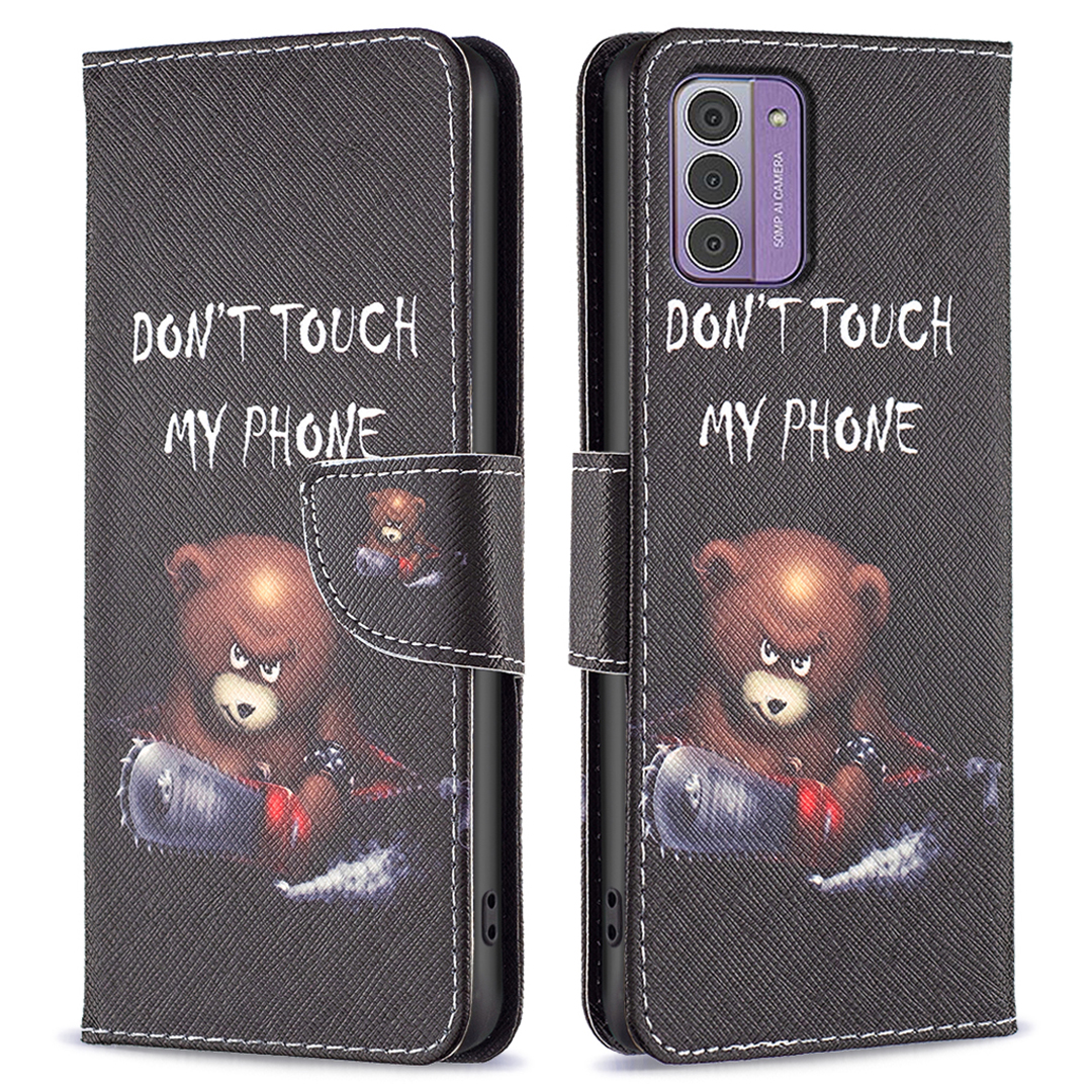 

Für Nokia G42 Standabdeckung PU Leder Muster Druckbrieftasche Schutzflip -telefon Hülle - Tragen, Nokia G42