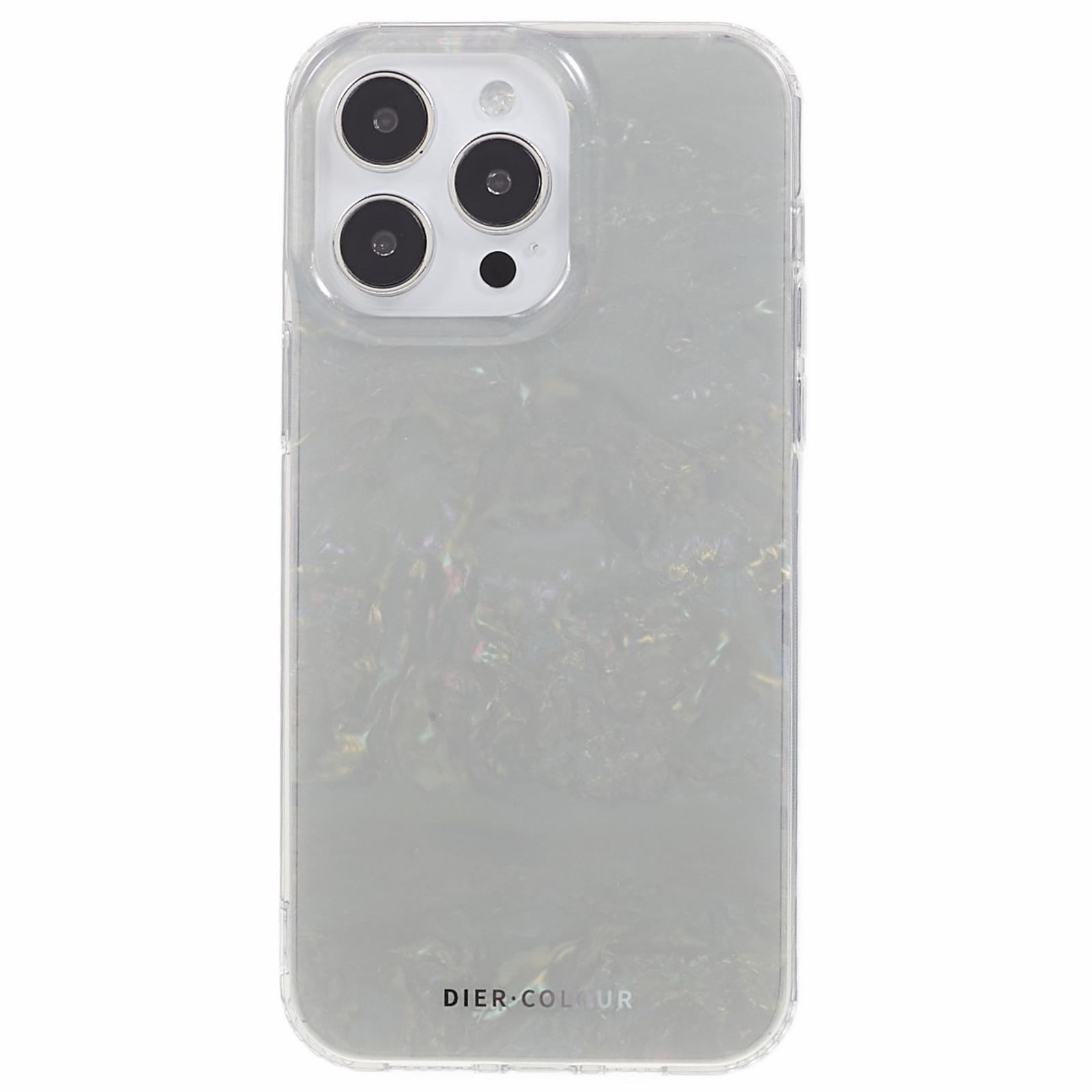 

Dier Color Shell Muster -serie Für Iphone 14 Pro Phone Case PC+TPU -schutzabdeckung - Grau, iPhone 14 Pro