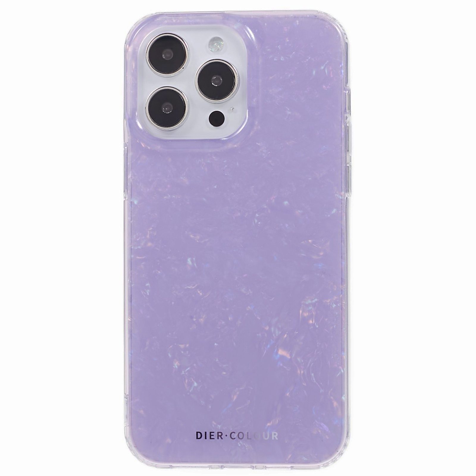 

Dier Color Shell Muster -serie Für Iphone 14 Pro Phone Case PC+TPU -schutzabdeckung - Lila, iPhone 14 Pro