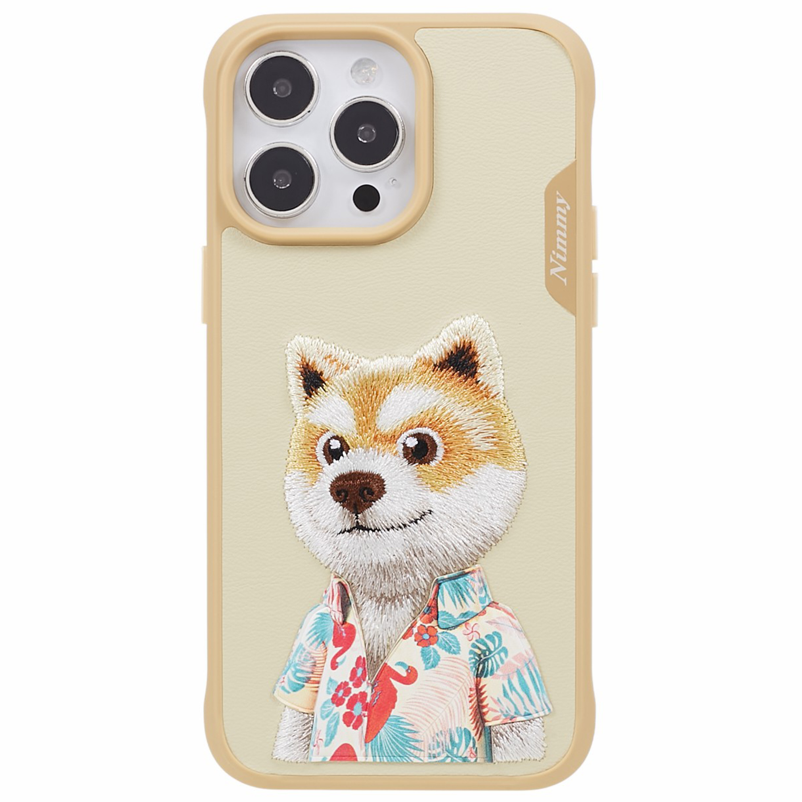 

Nimmy Schocksicheres Hülle Für Iphone 14 Pro Max Sticked Cute Animal Muster PC+TPU+PU -telefonabdeckung - Hund, iPhone 14 Pro Max